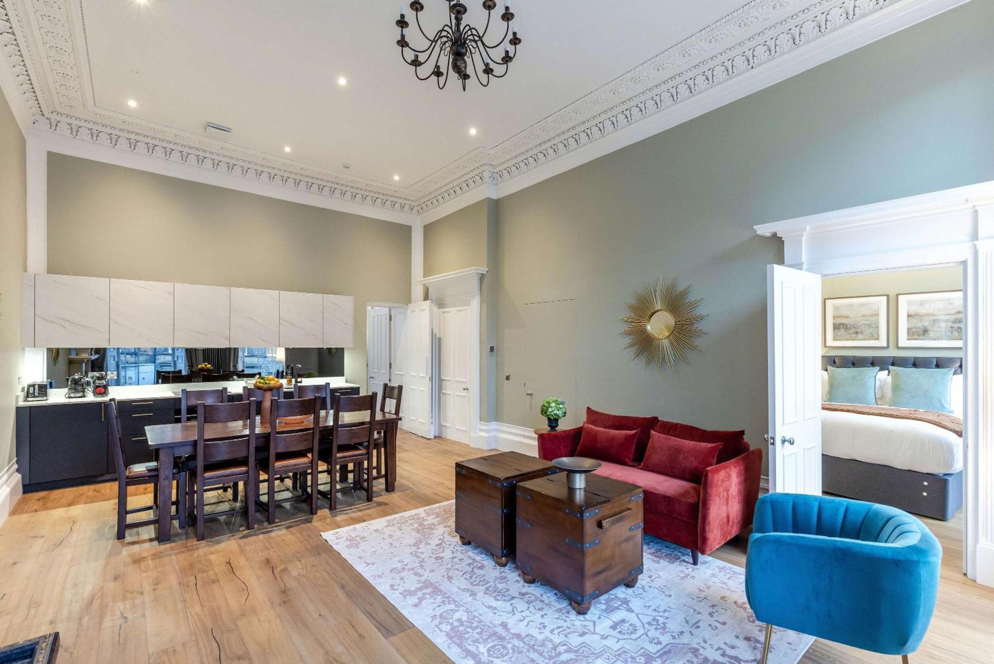 Dragon Suites Luxury Apartments At 9 Albyn Place Εδιμβούργο Εξωτερικό φωτογραφία