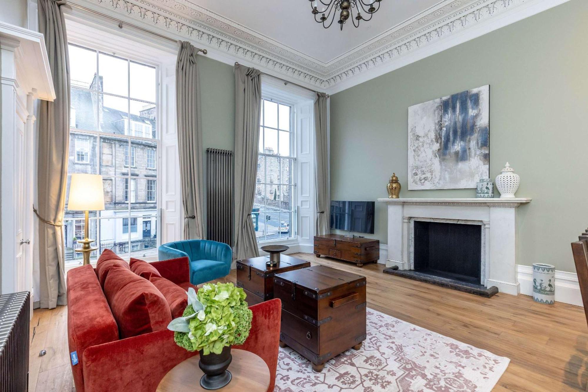 Dragon Suites Luxury Apartments At 9 Albyn Place Εδιμβούργο Εξωτερικό φωτογραφία