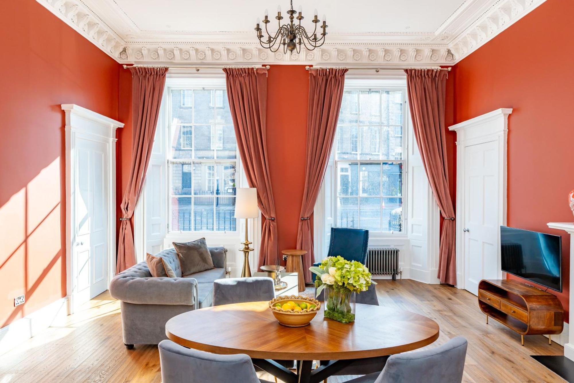 Dragon Suites Luxury Apartments At 9 Albyn Place Εδιμβούργο Εξωτερικό φωτογραφία