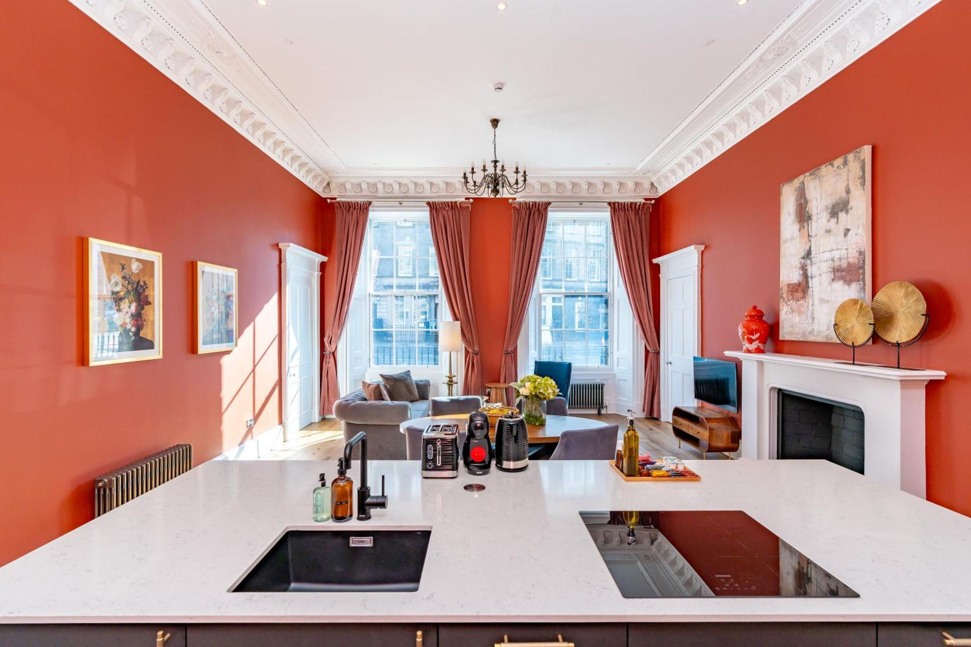Dragon Suites Luxury Apartments At 9 Albyn Place Εδιμβούργο Εξωτερικό φωτογραφία