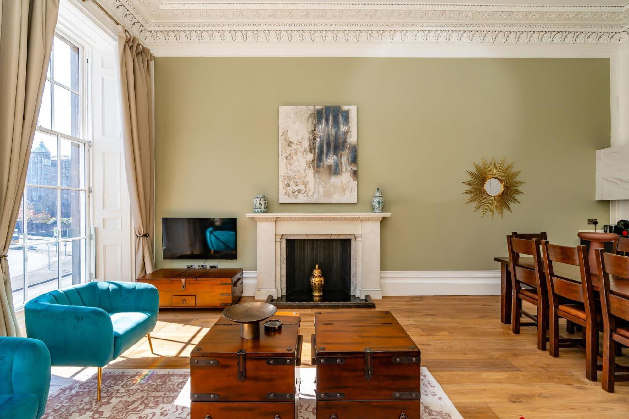 Dragon Suites Luxury Apartments At 9 Albyn Place Εδιμβούργο Εξωτερικό φωτογραφία