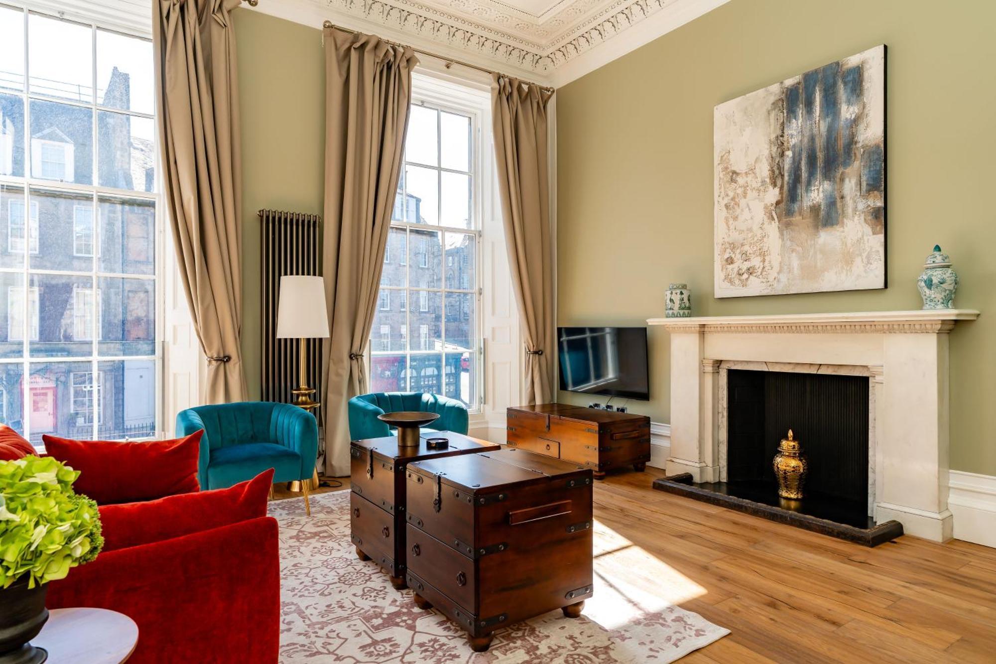 Dragon Suites Luxury Apartments At 9 Albyn Place Εδιμβούργο Εξωτερικό φωτογραφία