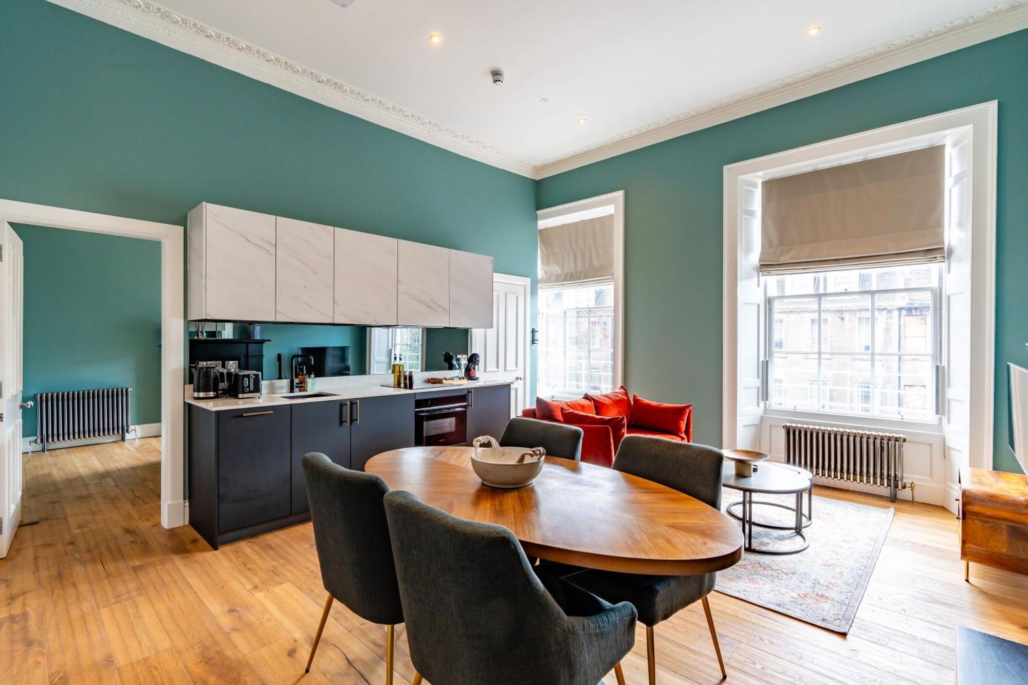 Dragon Suites Luxury Apartments At 9 Albyn Place Εδιμβούργο Εξωτερικό φωτογραφία